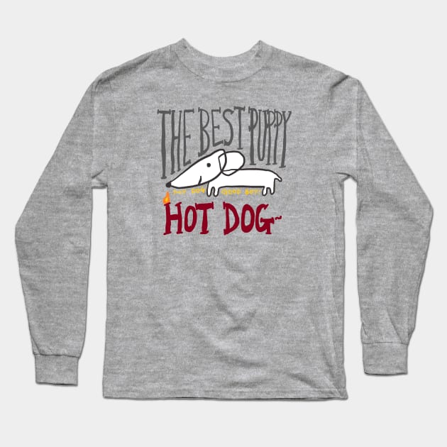 hot dog lover Long Sleeve T-Shirt by zzzozzo